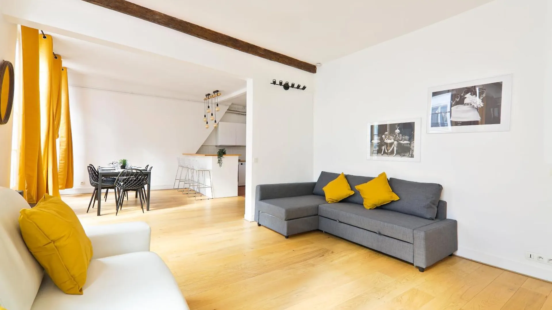 Appartement Mezzanine Quartier Chatelet Les Halles 4 Free Netflix Paris